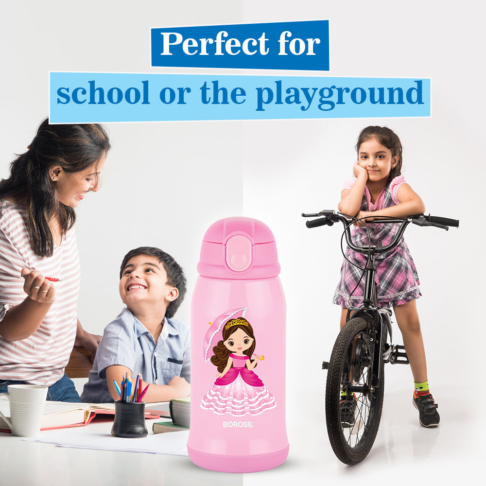 Borosil Princess Kids Sipper, 500ml