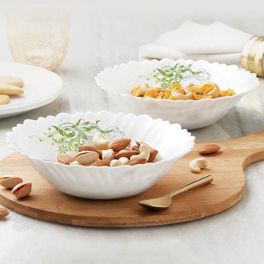 Larah by Borosil Erba Multipurpose Bowl, 2 pc Set