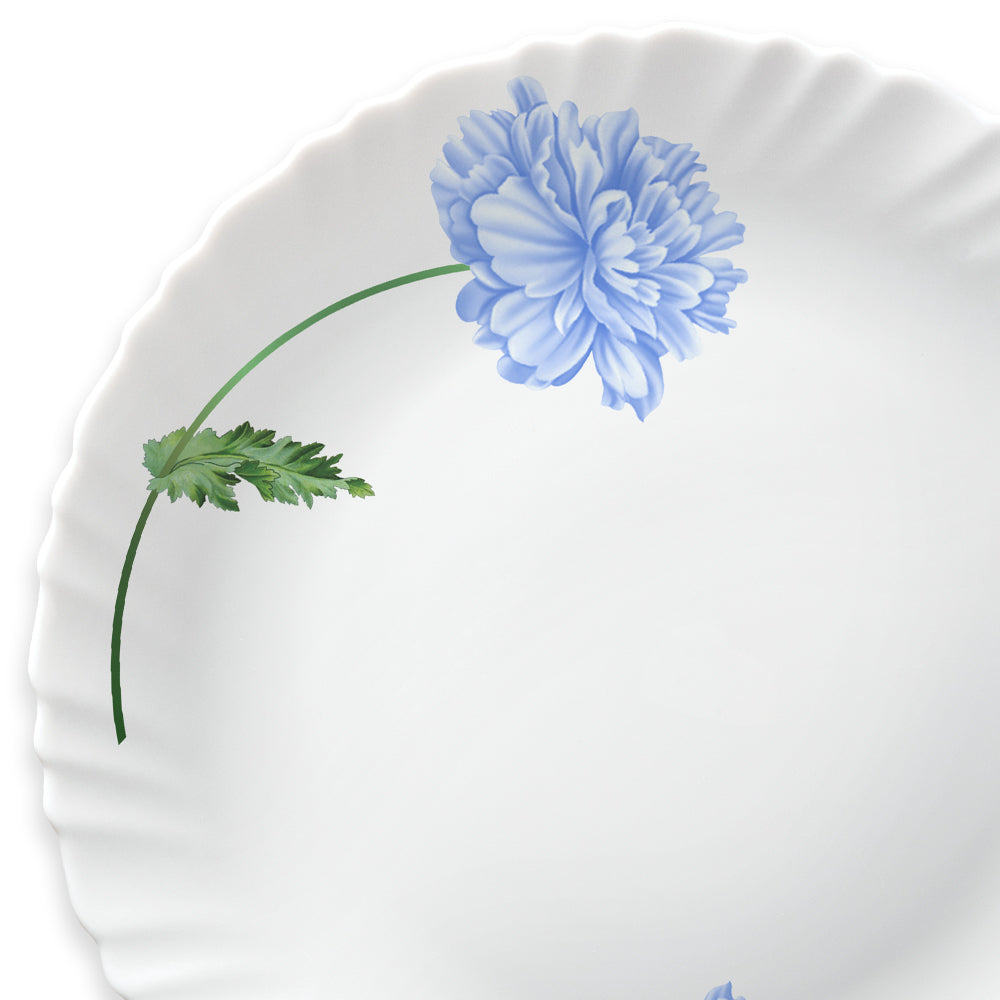 Larah by Borosil Blue Mist Dinner Set, 29 pc