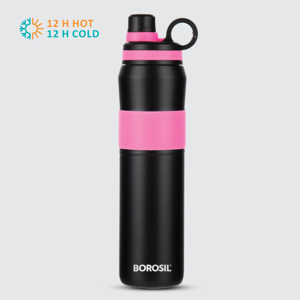 Borosil ThirstBurst Fuchsia, Personalise, 800ml