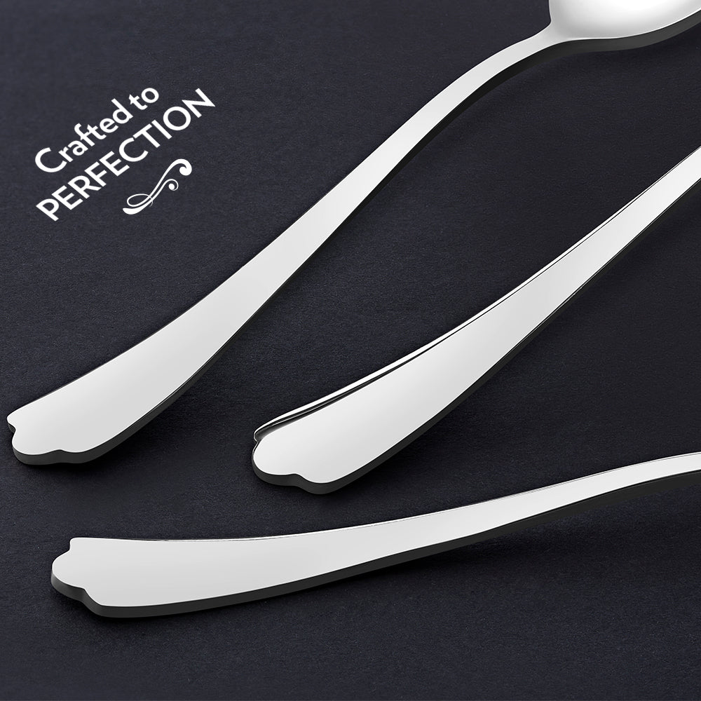 Borosil Eva Dinner Spoon, Set of 6-18 cm
