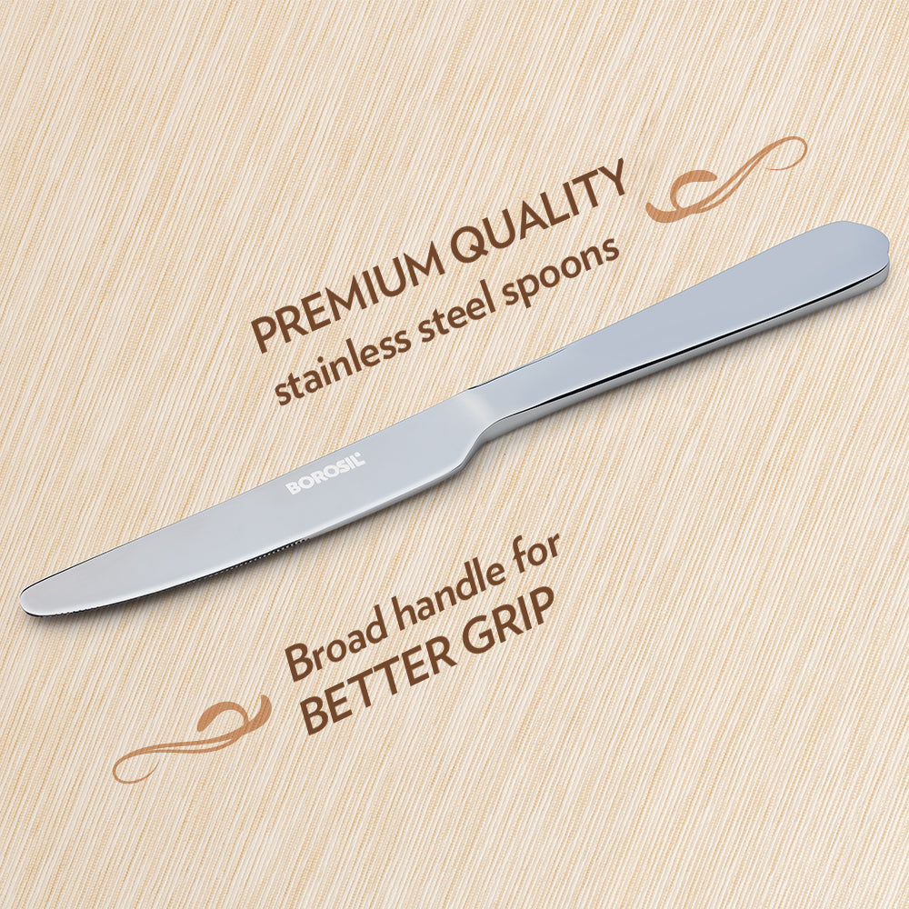 Borosil Eva Butter Knife, Set of 2-21 cm