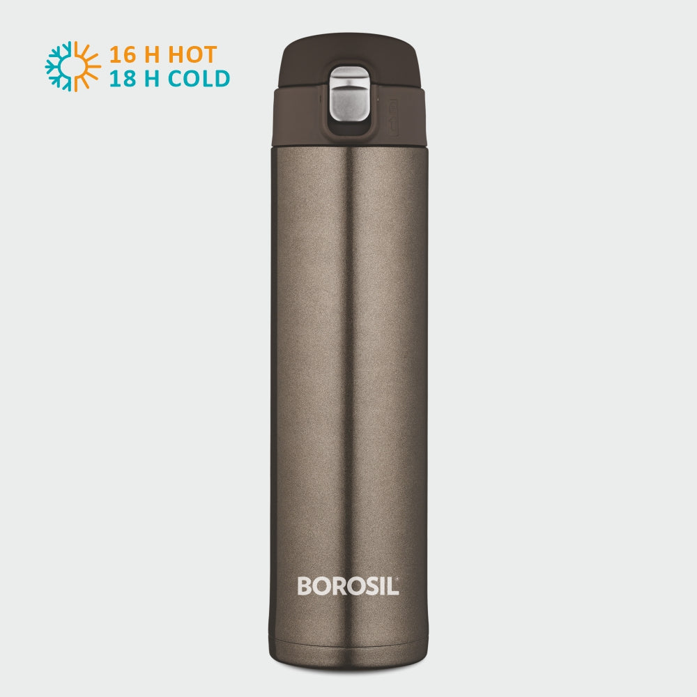 Borosil Nova, 500ml, Titanium-Personalise